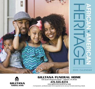 African-American Heritage Family Calendar