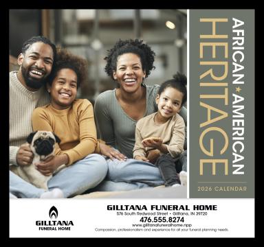 African-American Heritage Family Calendar