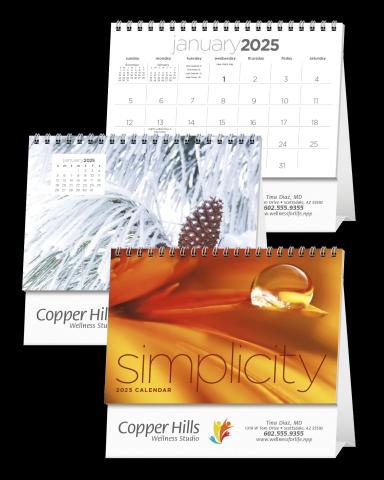Simplicity Large Desk Calendar
