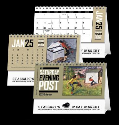 The Saturday Evening Post Desk Calendar