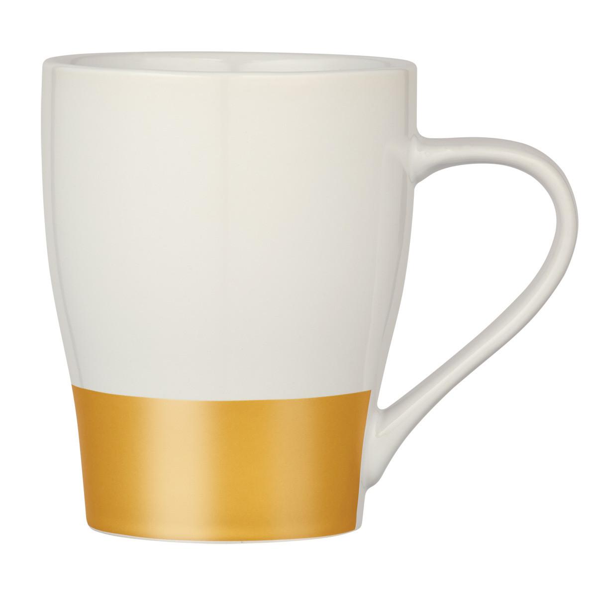 Gold w/White