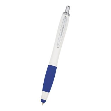 White w/Blue