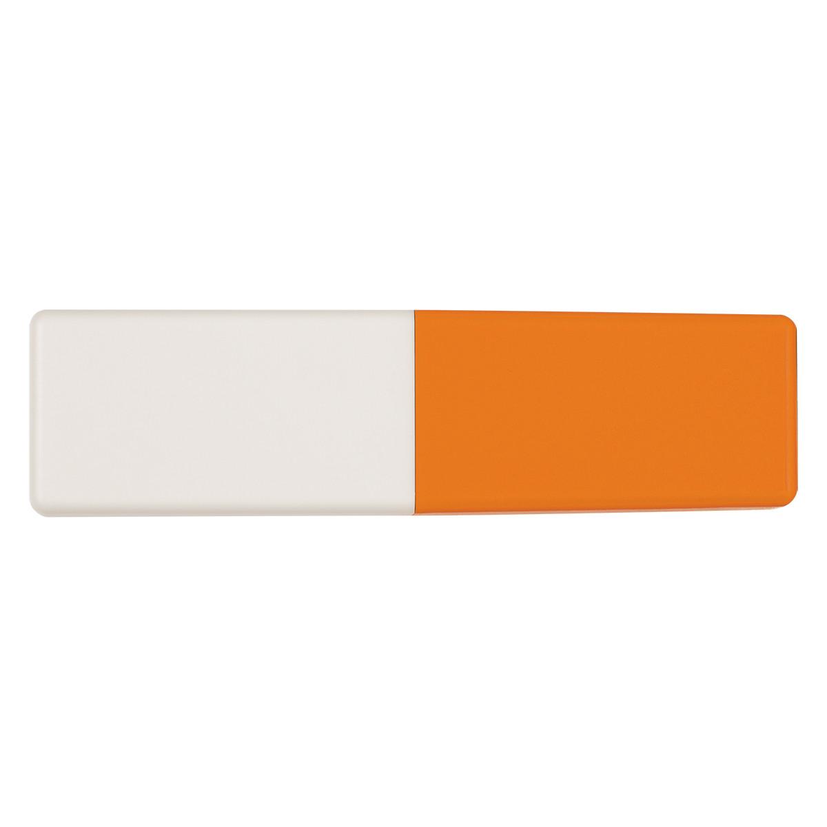 White/Orange