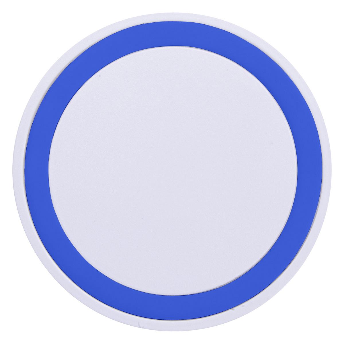 White w/Blue