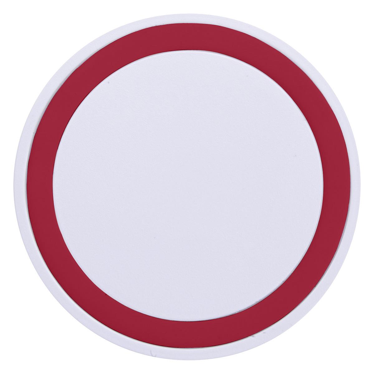 White w/Red
