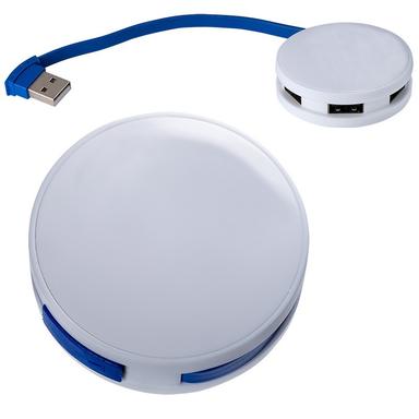 White w/Blue