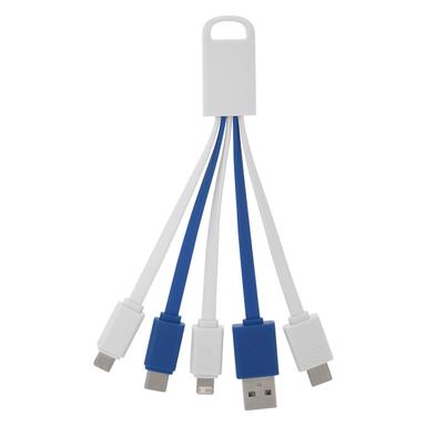 White w/Blue