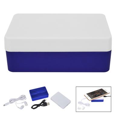 White w/Blue