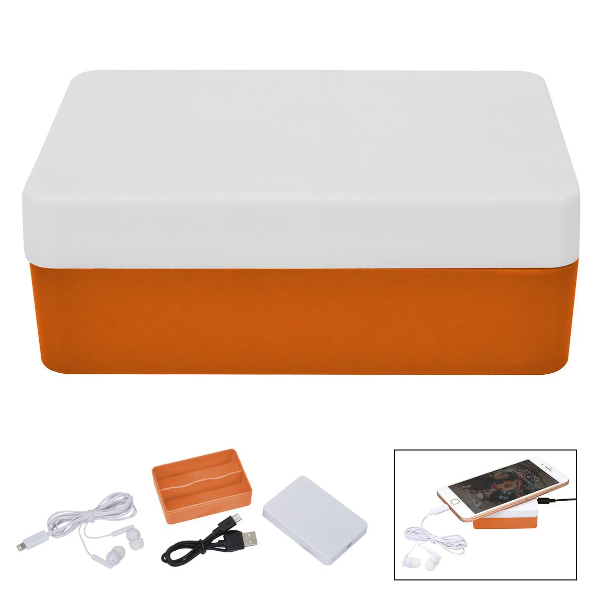White w/Orange