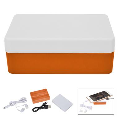 White w/Orange