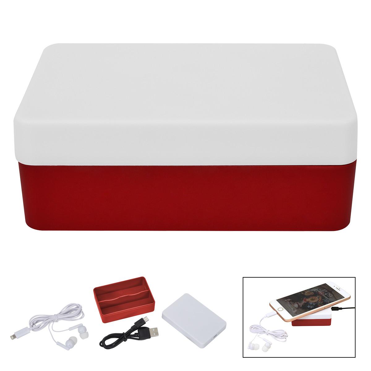 White w/Red