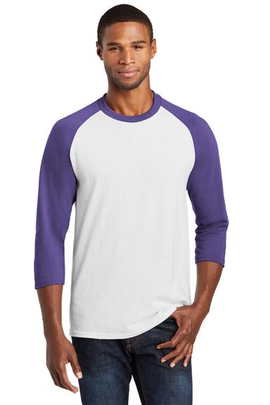 White w/Purple