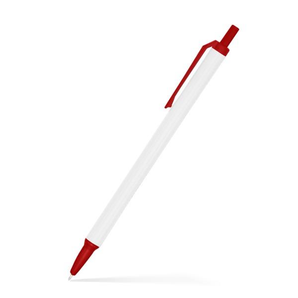 White w/Red