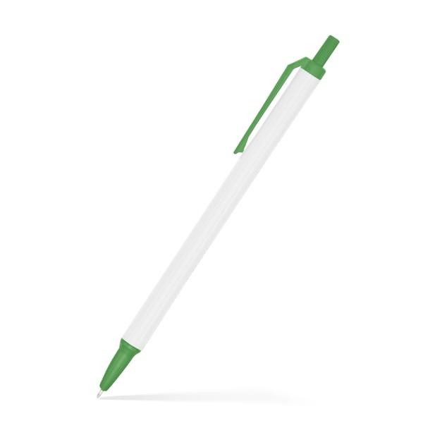 White w/Green
