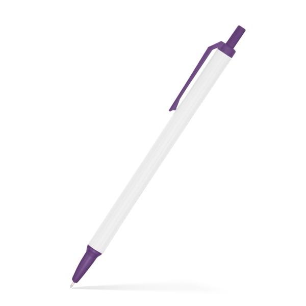 White w/Purple