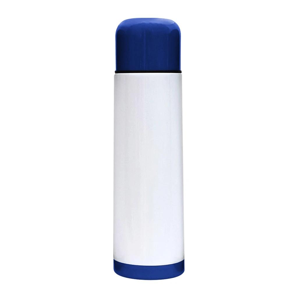 Blue with White