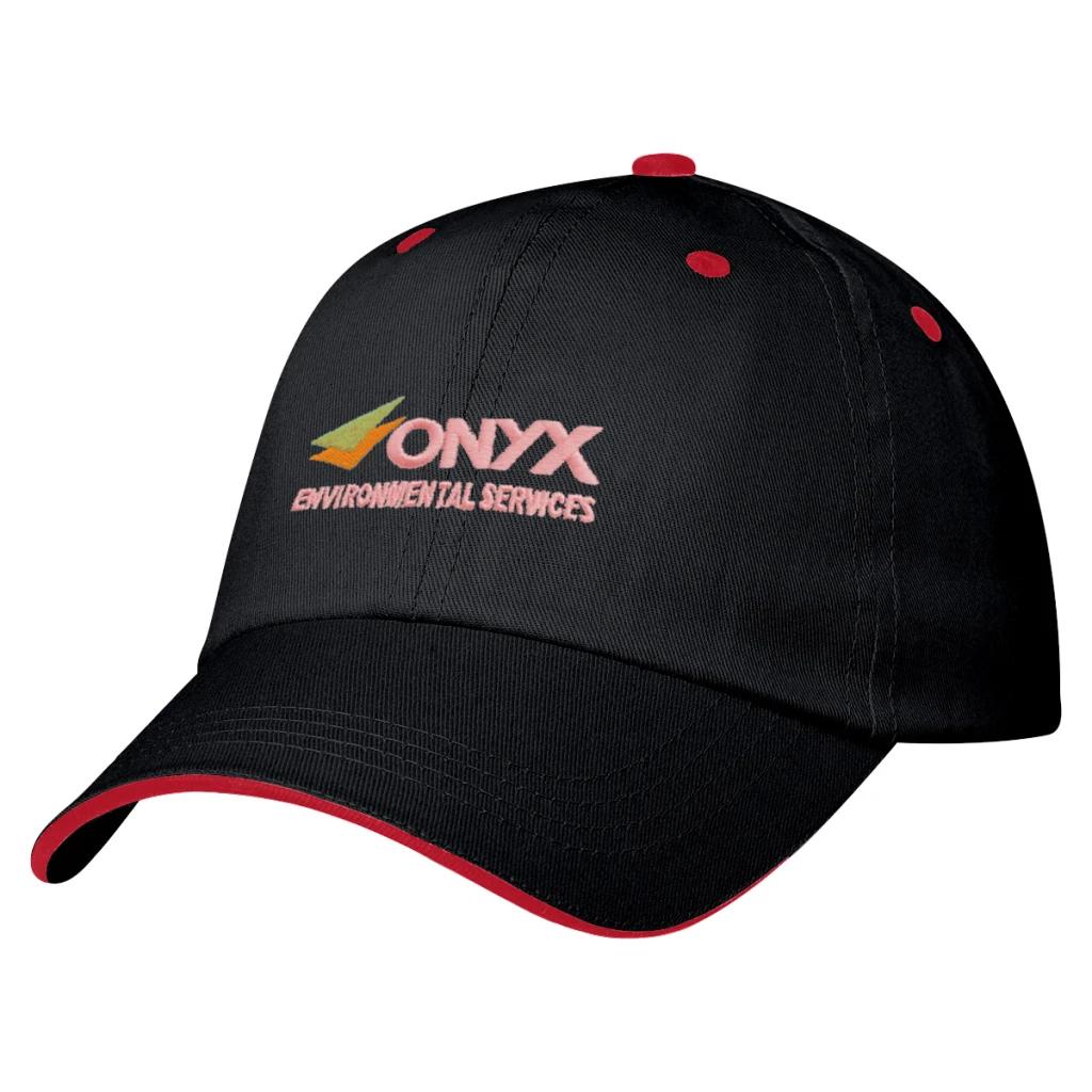 Black with Red Trim
