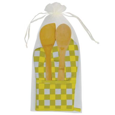 Yellow Plaid/Ivory White
