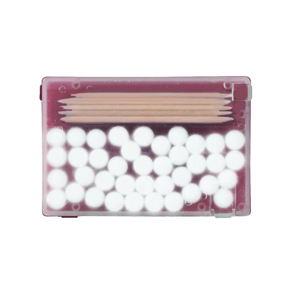 Frost White/Solid Burgundy Red Front