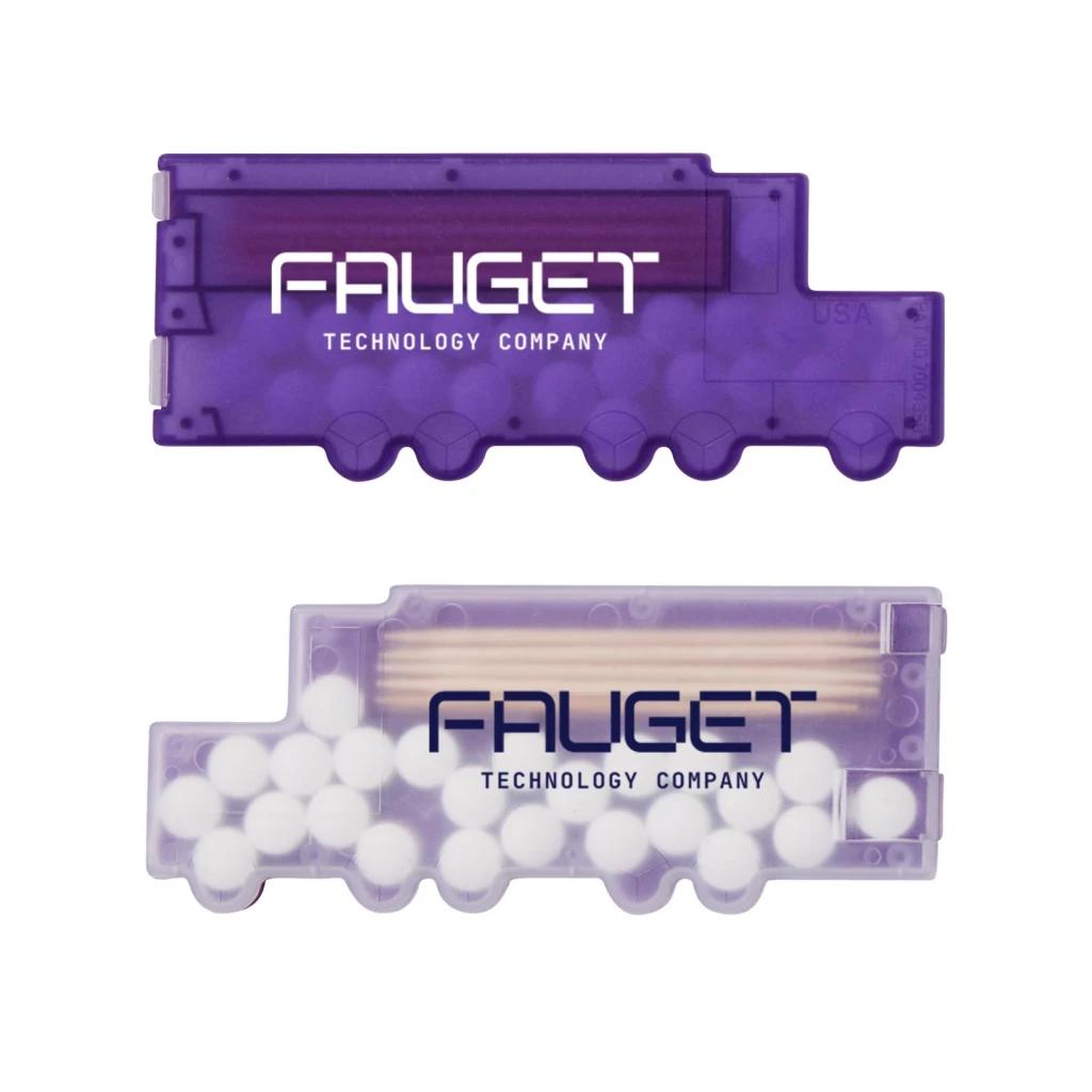 Frosted White/Translucent Purple