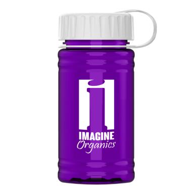Transparent Violet/White