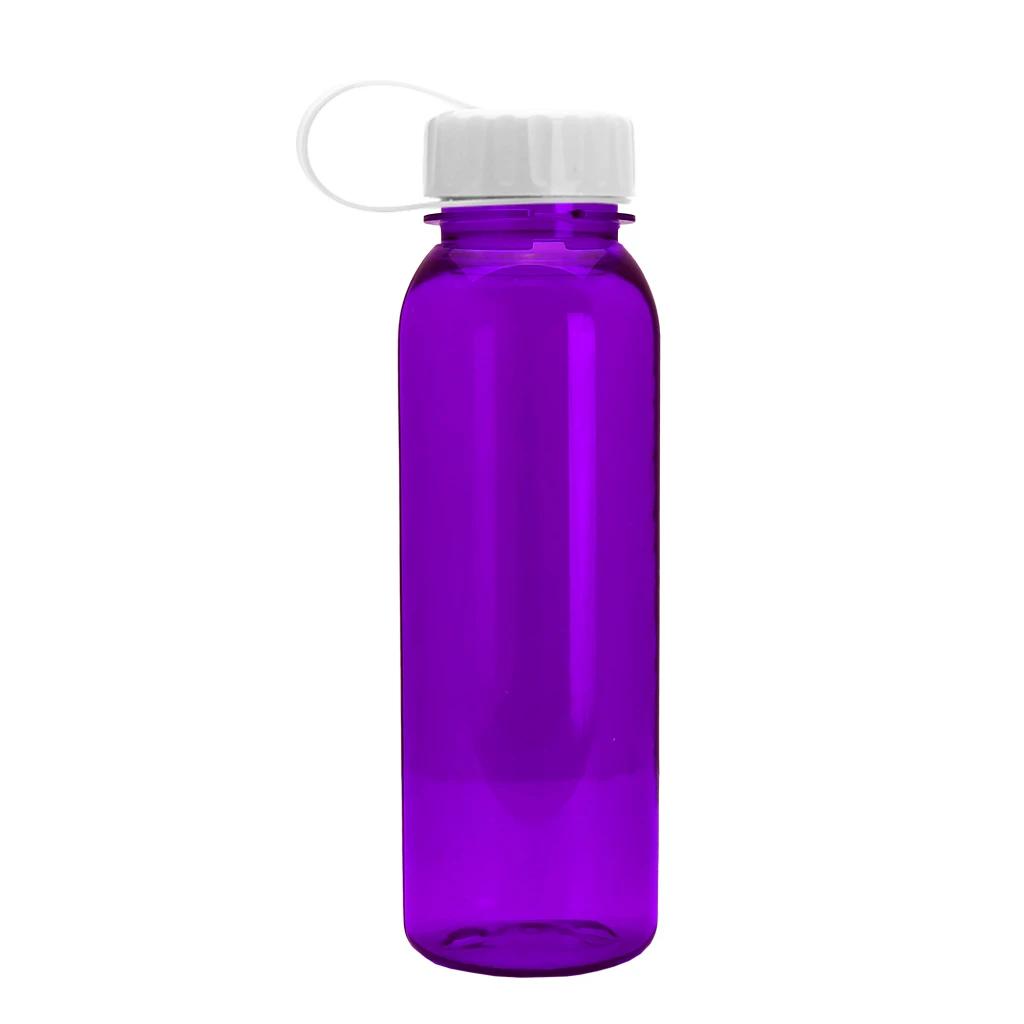 Transparent Violet-White