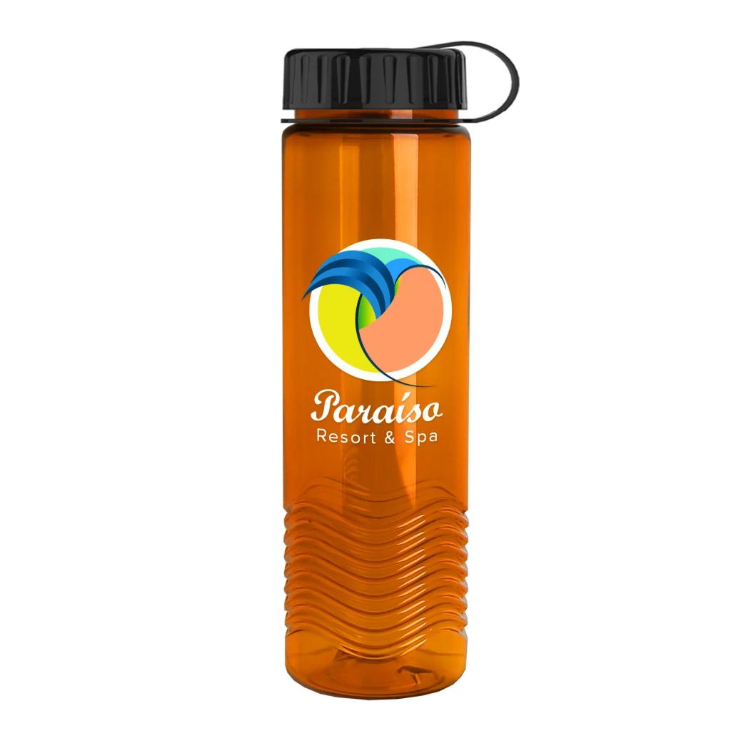 Transparent Orange-Black