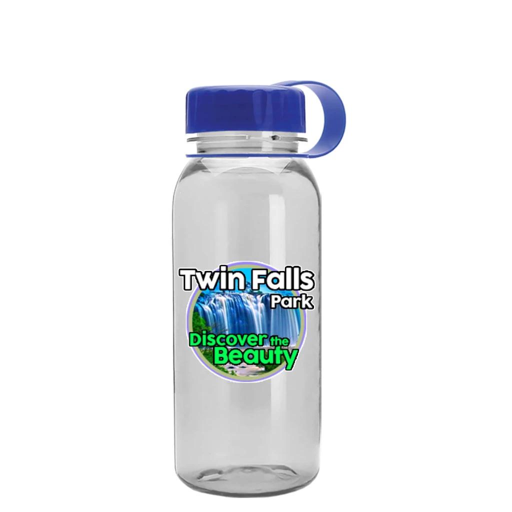 Clear/Royal Blue
