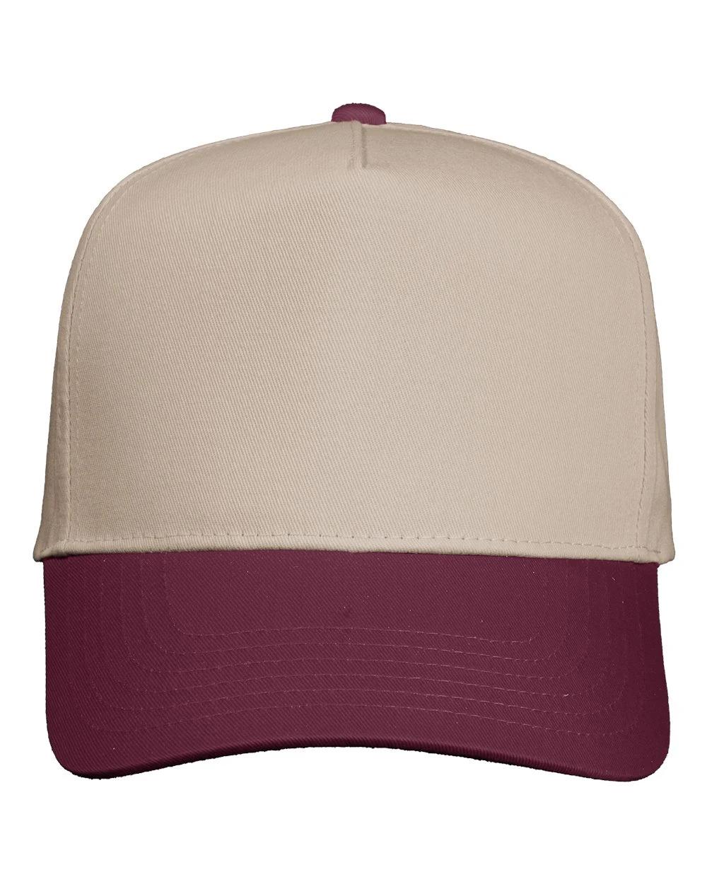 Khaki/ Maroon