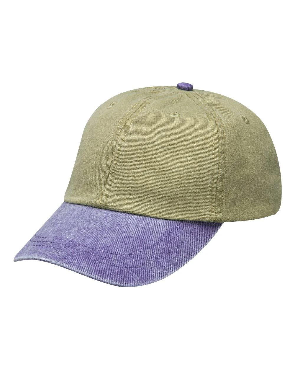Khaki/ Purple