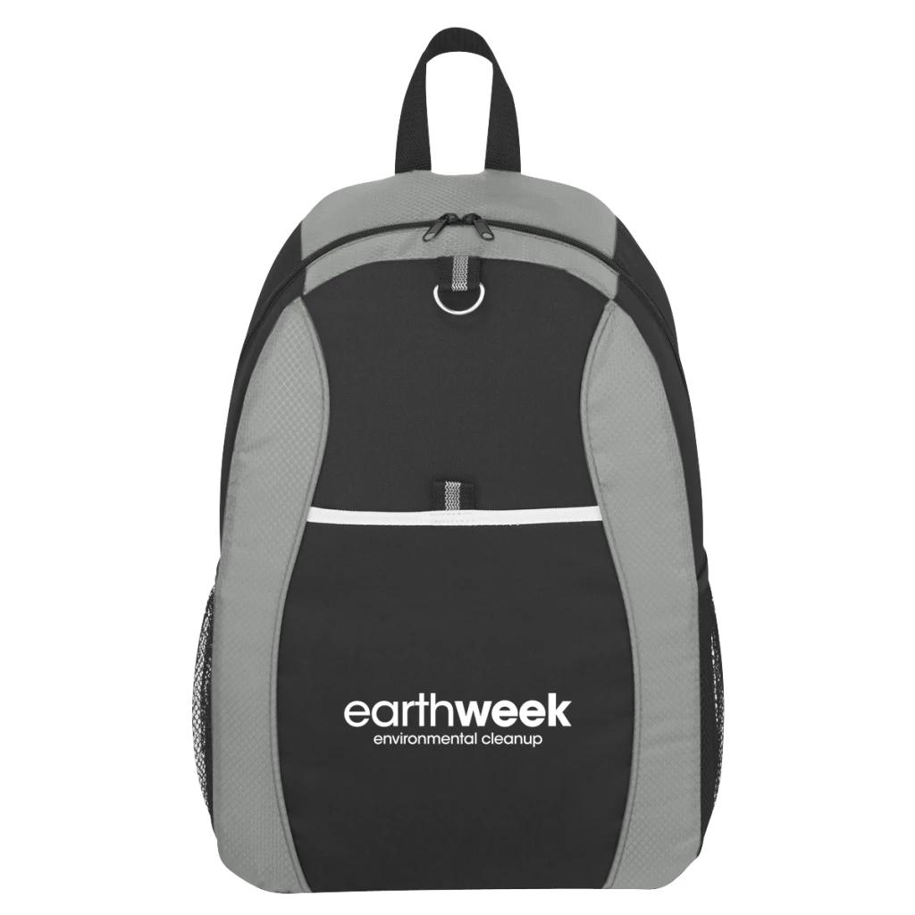 Gray with black