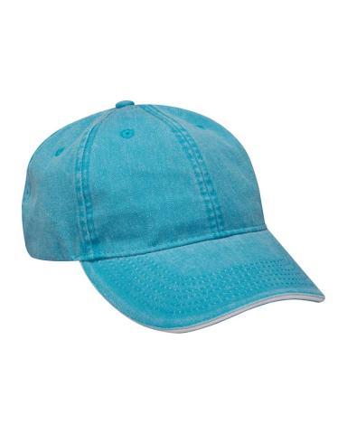 Caribbean Blue/ White