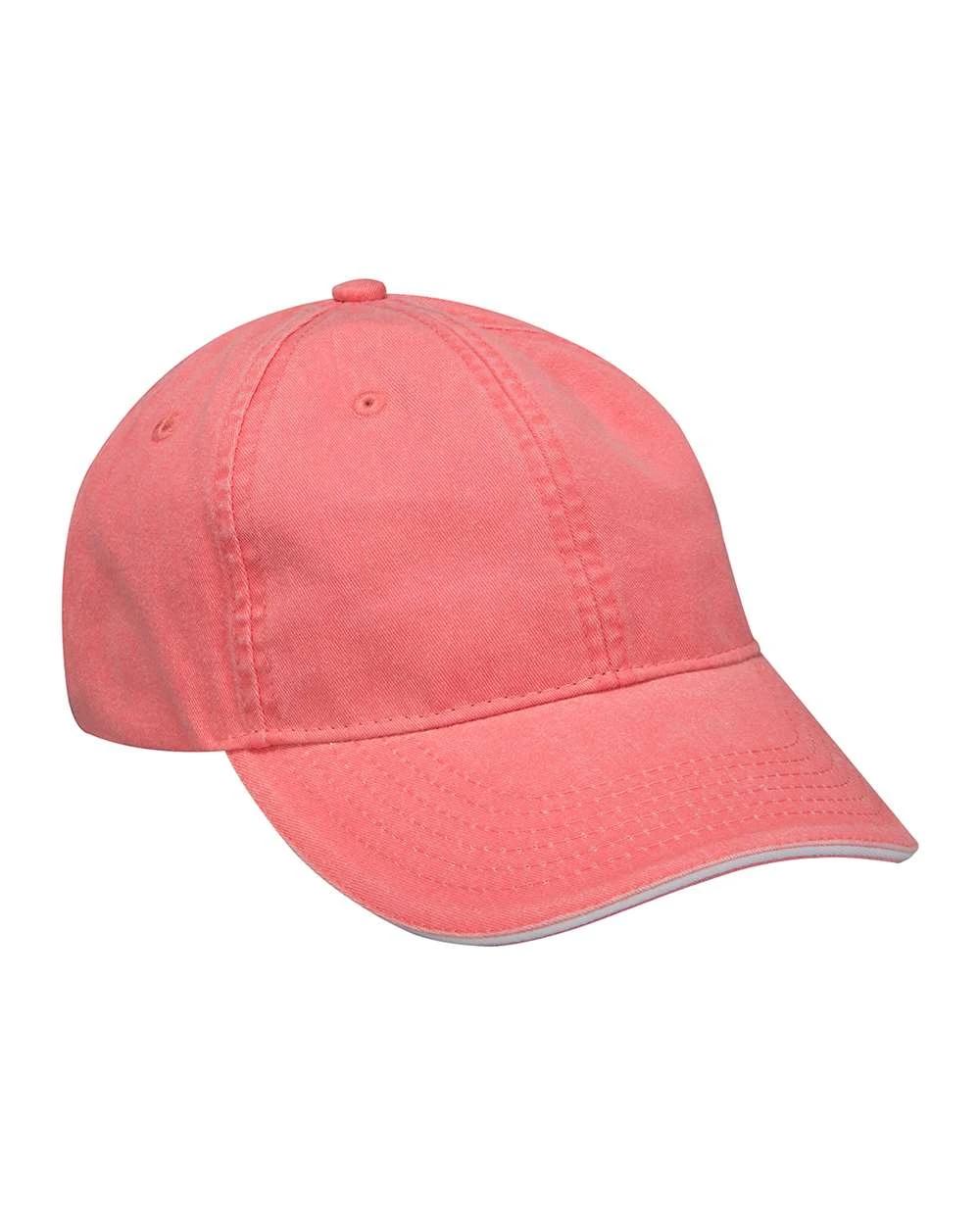 Coral/ White