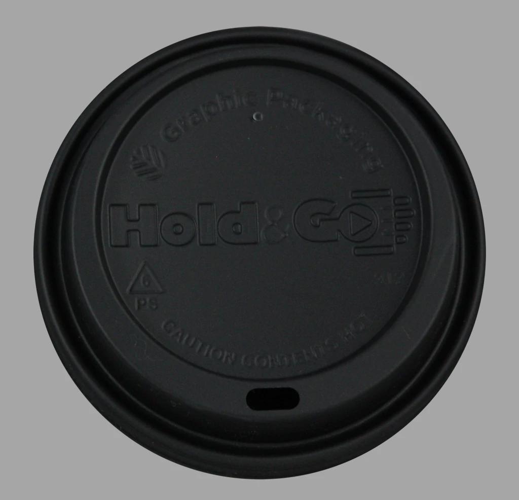 Black  Coffee Lid View