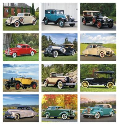 Antique Cars 2026 Calendar