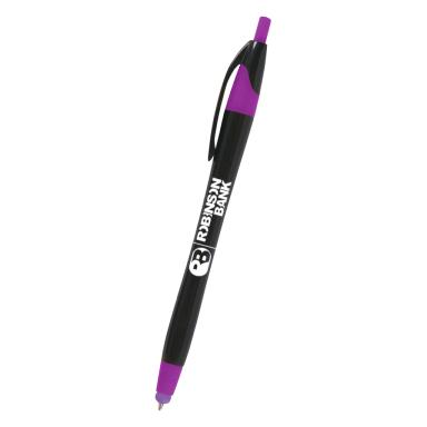 Black with purple
