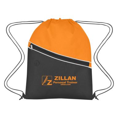 Orange with black