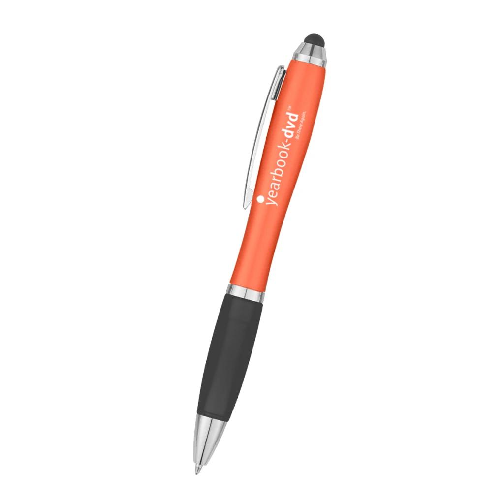 Orange with black