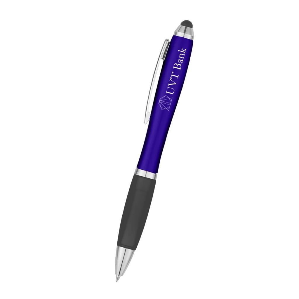 Purple with black