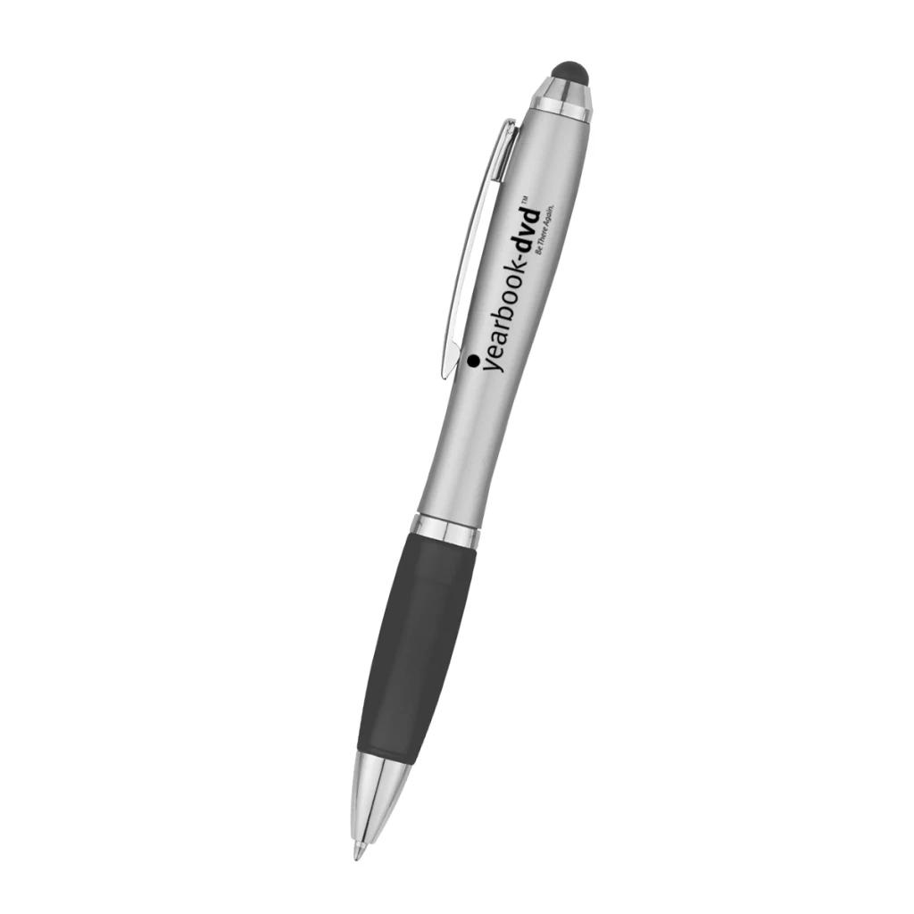 Silver with charcoal