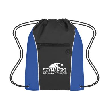 Royal blue with black