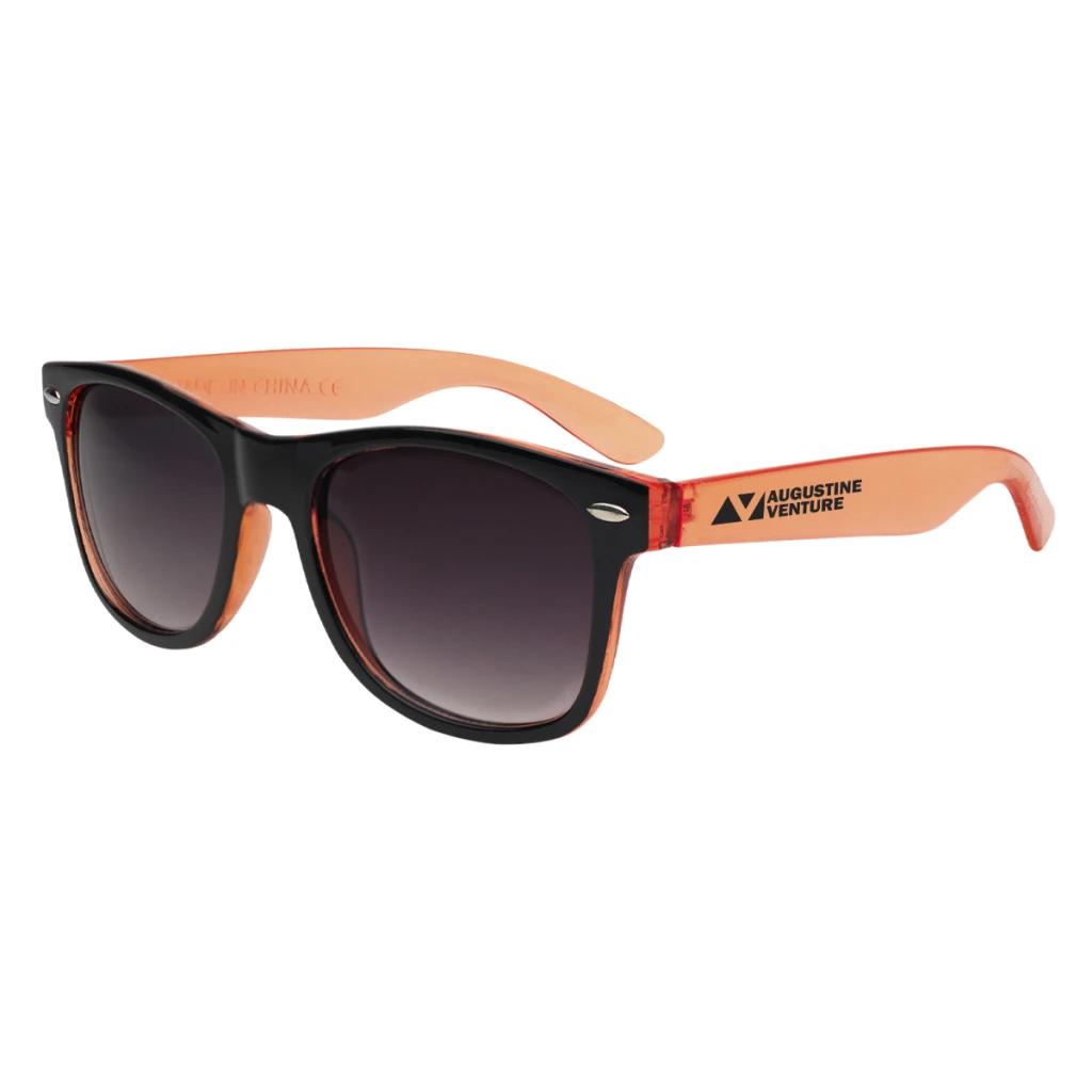 Black translucent orange