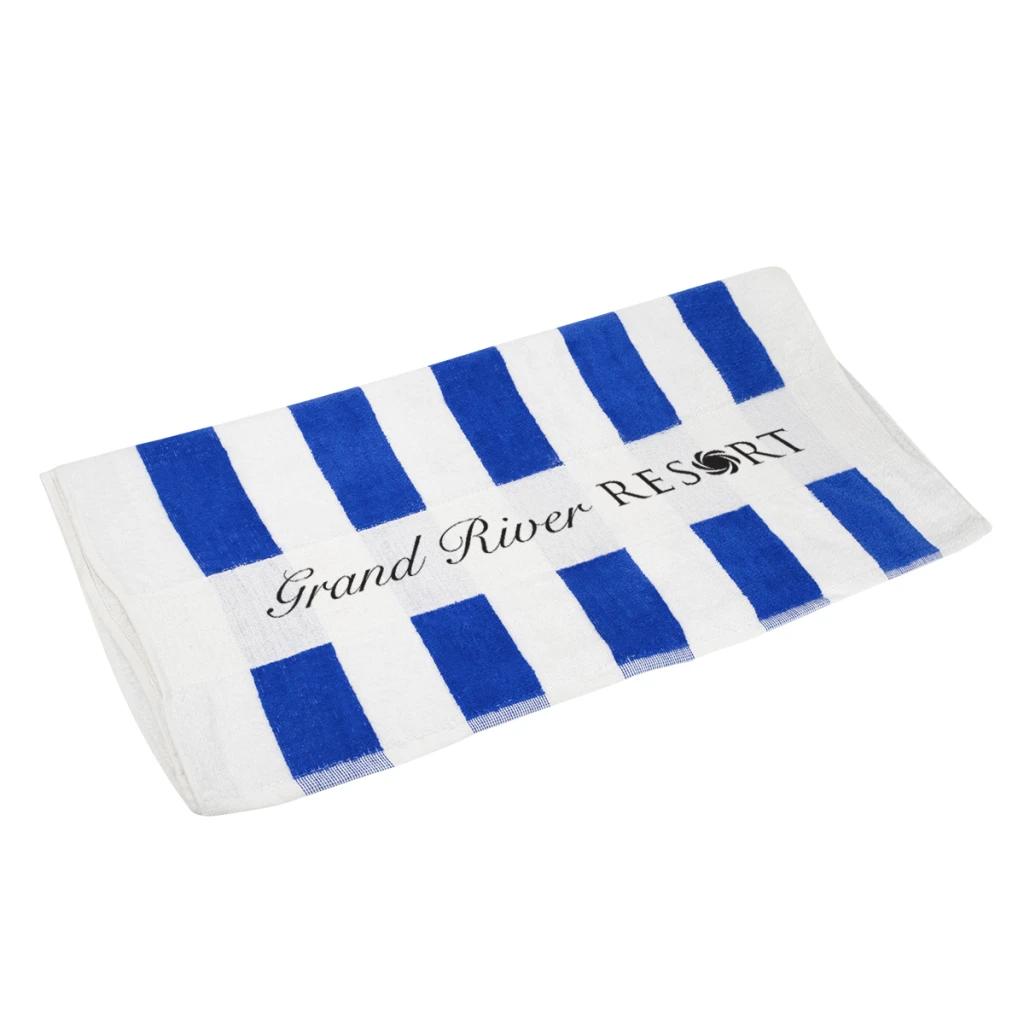 White with blue