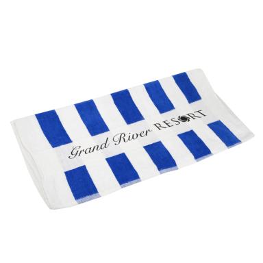 White with blue