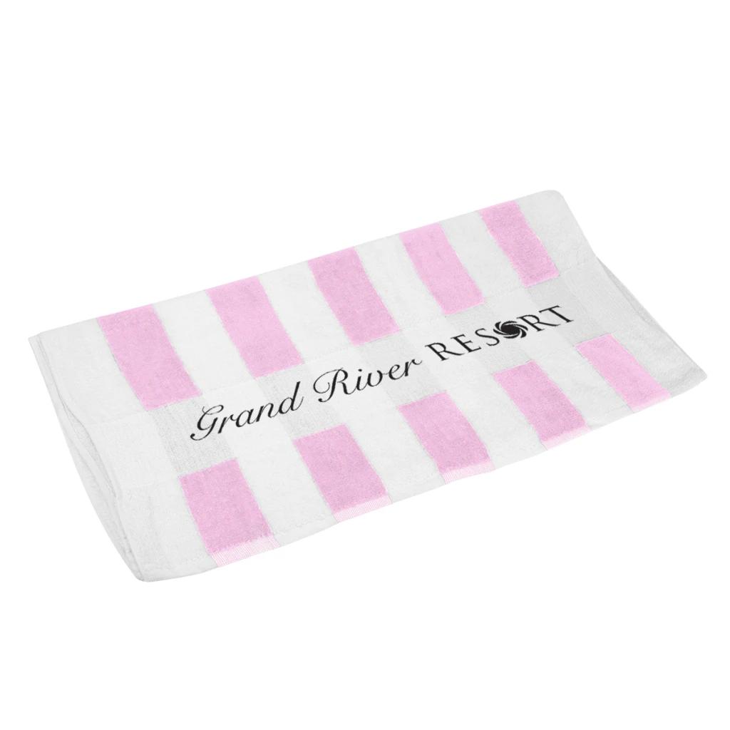 White with pink