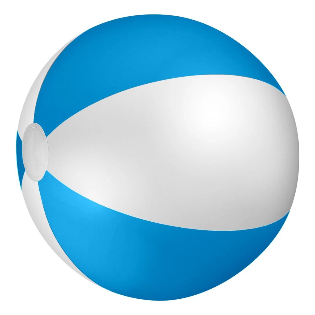 White with blue