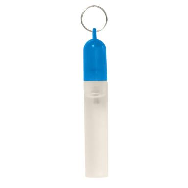 Clear with blue