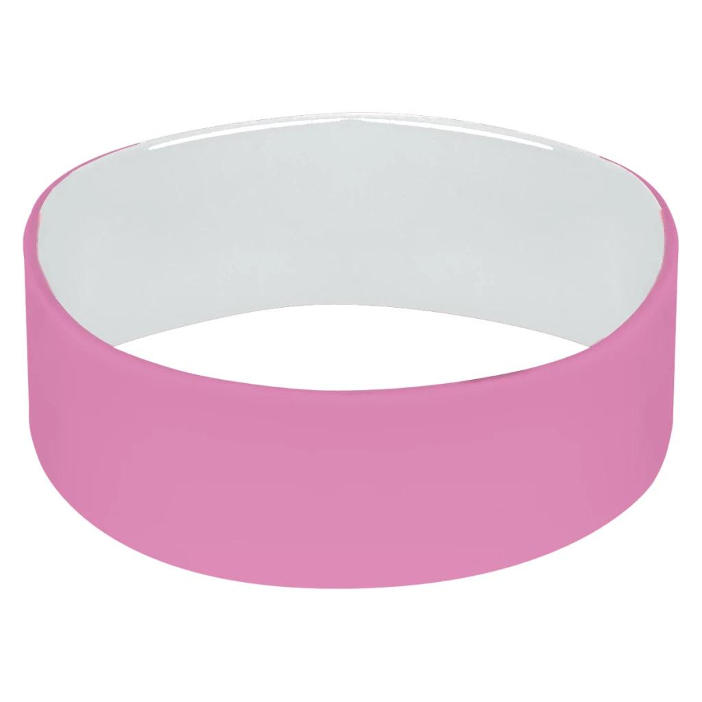 Pink with white
