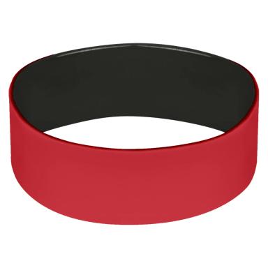 Red with black