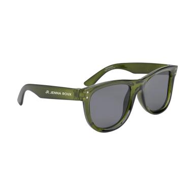 Translucent green with smoke